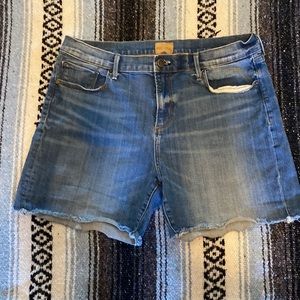 Driftwood cutoff shorts